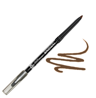 Delineador retráctil con esfumino brown