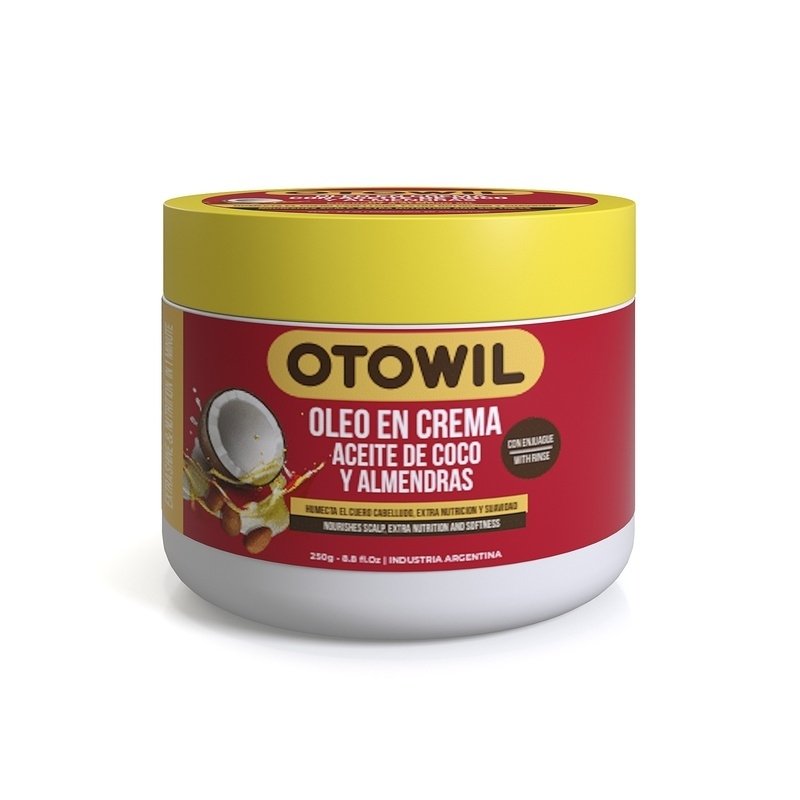 Oleo en crema aceite de coco y almendras Pote x 250grs