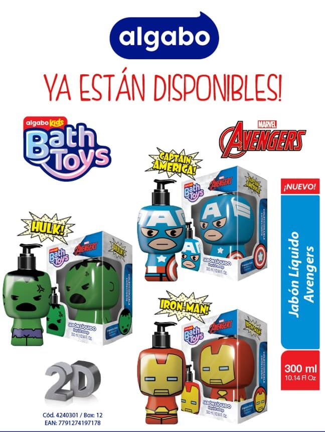 Jabon Liquido 2D Hulk