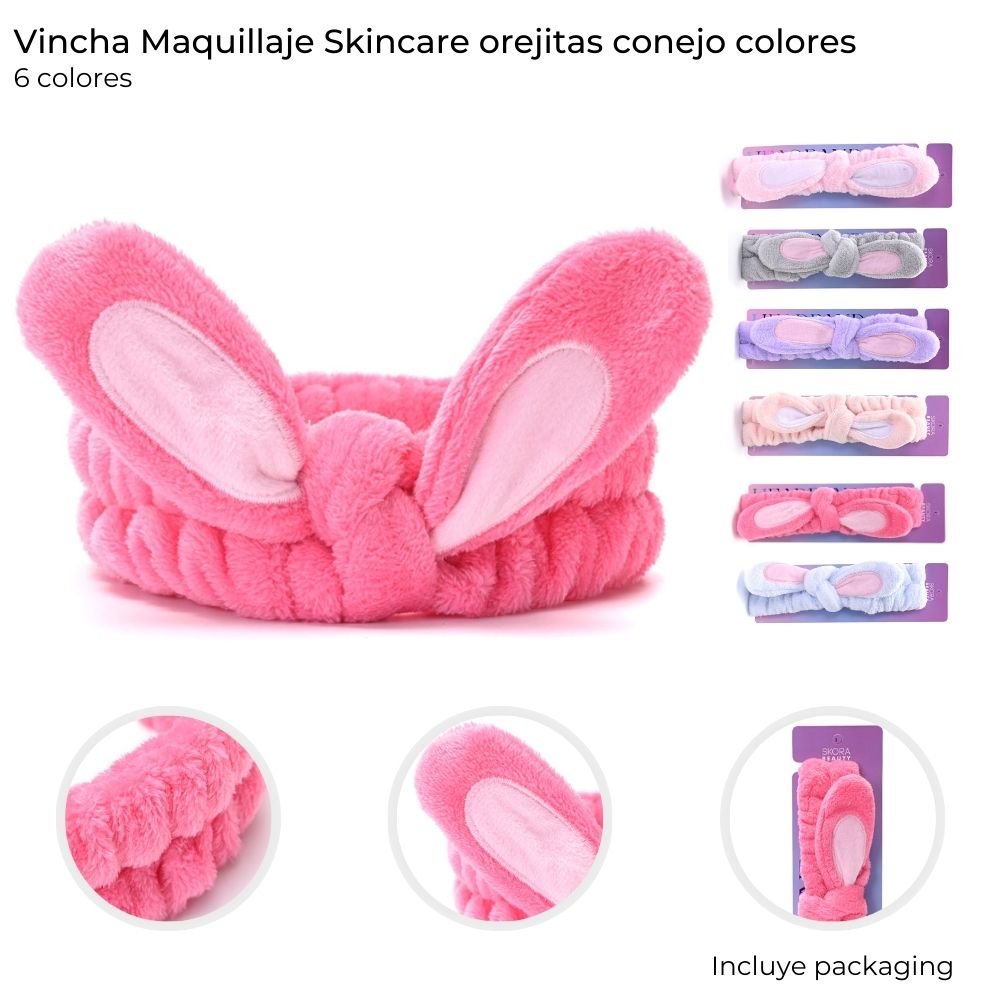 Vincha para Maquillaje Orejitas Art 38941