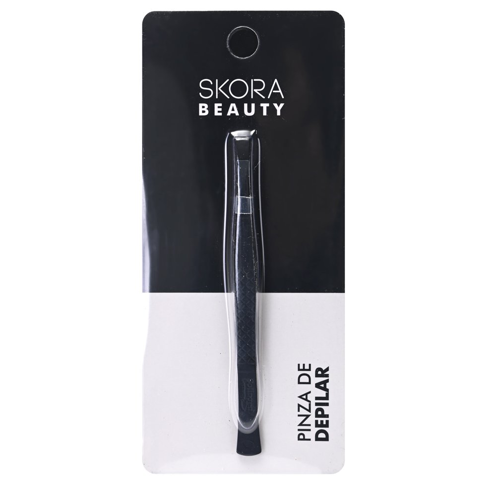 Pinza de Acero Inox Black en Blister art 38975