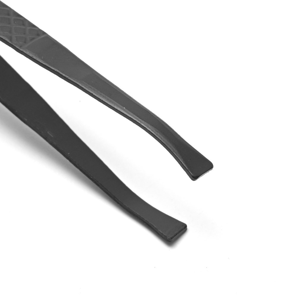 Pinza de Acero Inox Black en Blister art 38975