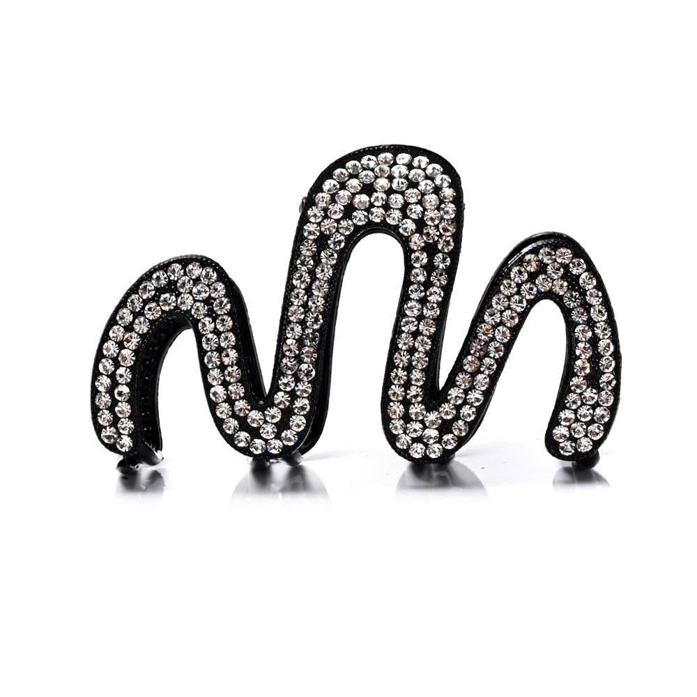 Broche Onda Strass 5 cm 41394
