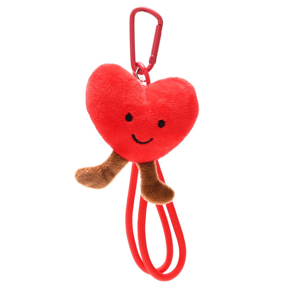 Llavero Bag Charm Heart Peluche 41726