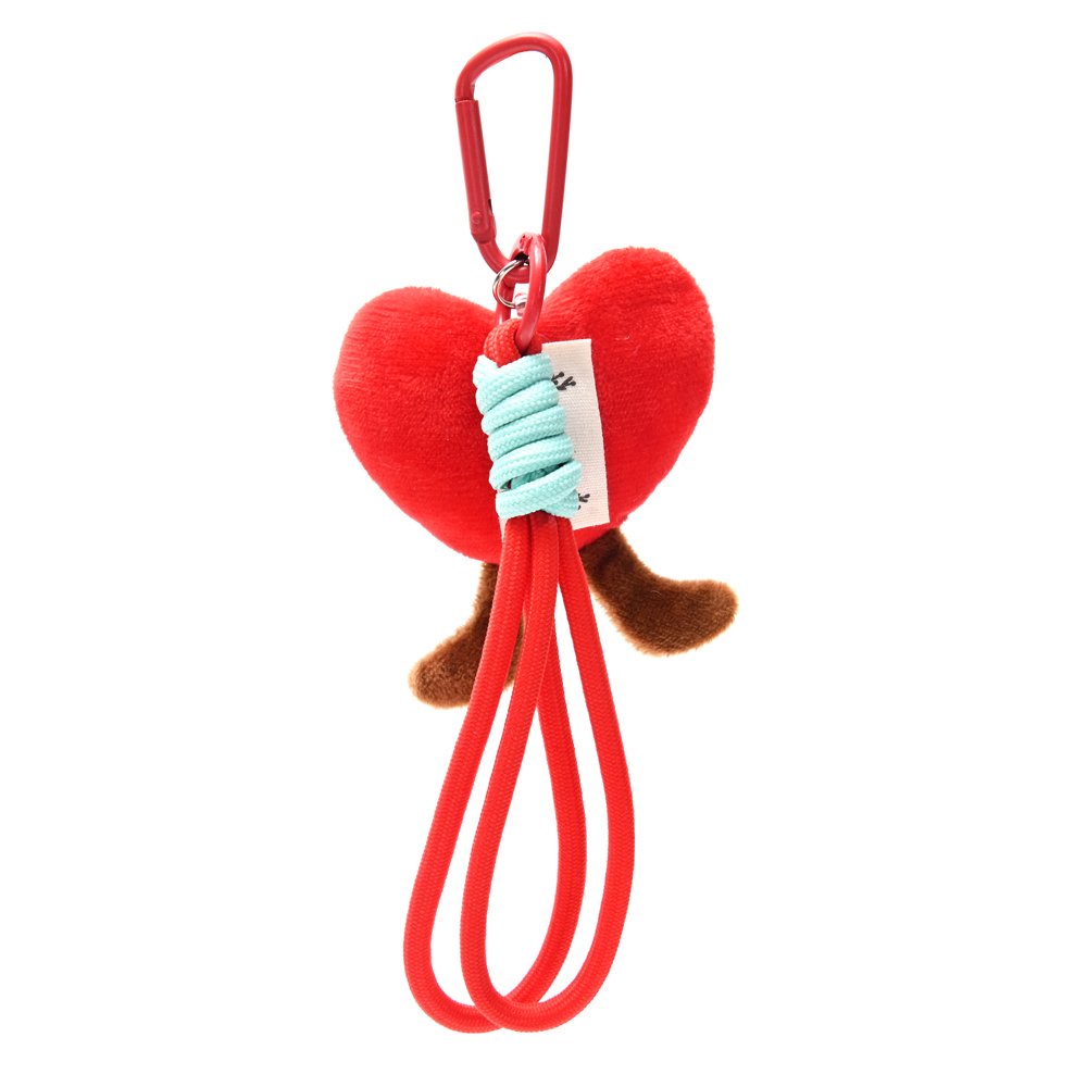 Llavero Bag Charm Heart Peluche 41726