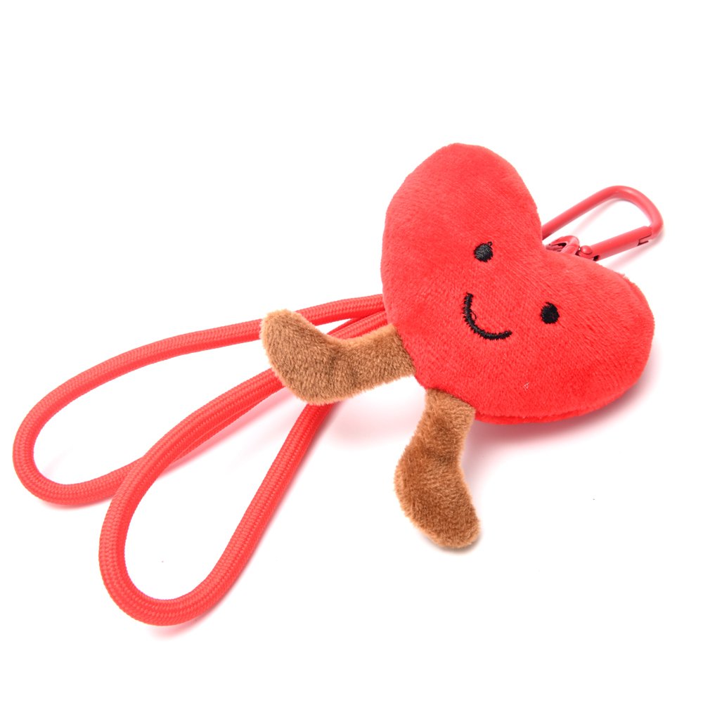 Llavero Bag Charm Heart Peluche 41726