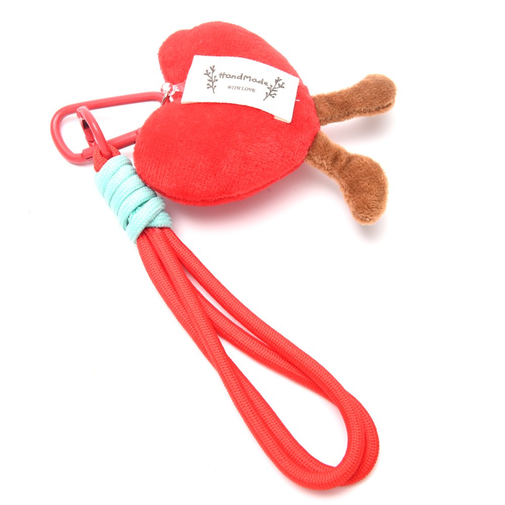 Llavero Bag Charm Heart Peluche 41726