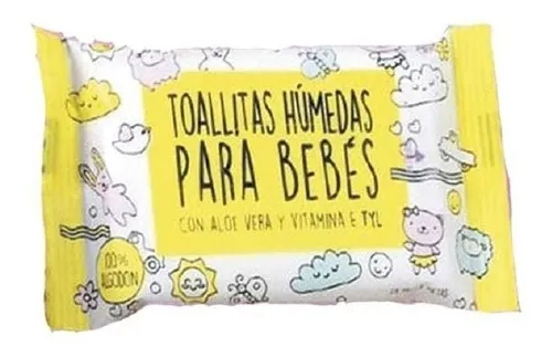 Toallitas humedas para bebé