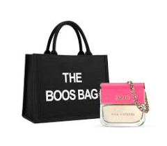 Pack Tote Perfume Boos Pink Extreme 100ml + Cartera