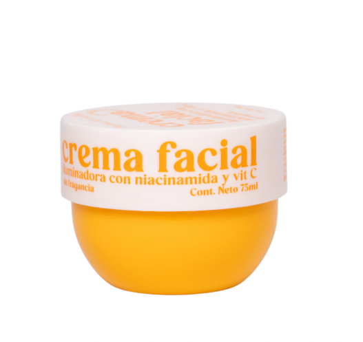 Crema Facial Iluminadora con Niacinimida y Vitamina C